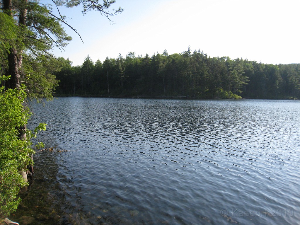 Elwell Trail NH 2010 300.jpg - The Elwell Trail North of Bristol NH, runs along Newfound Lake. The trail goes to Little and Big Sugarloaf mountains. Supposedly it also connects to Mt Cardigan. May 2010.